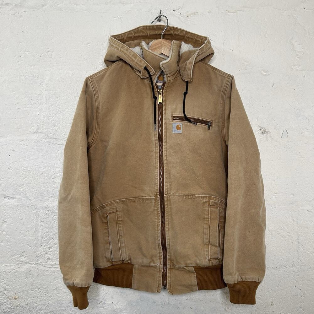 Carhartt Sherpa-Lined Wildwood Jacket “Brown” 100815-211